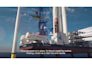 create 3d industrial animation offshore wind marine engineering turbine install